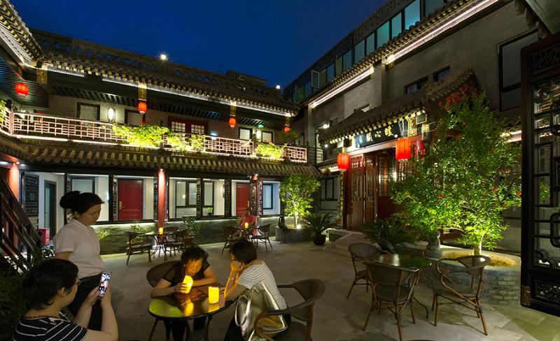 Fuxue Qiuguo Hotel Beijing Nanluoguxiang Siheyuan Branch Ngoại thất bức ảnh
